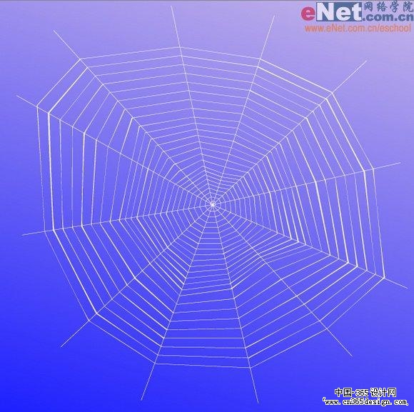 Illustrator设计蜘蛛网的2种制作方式(3)