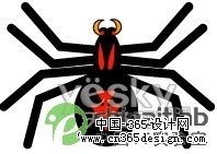 万圣节用Illustrator绘蜘蛛网和蜘蛛15_天极设计在线