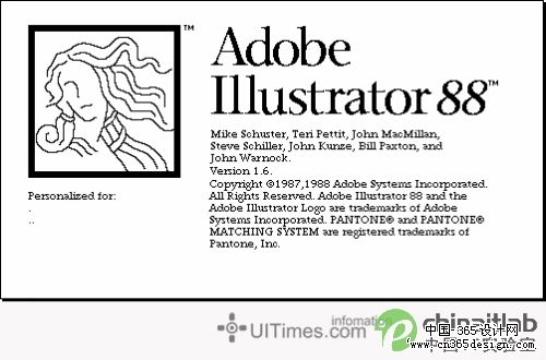 Illustrator各历史版本启动画面_天极设计在线整理