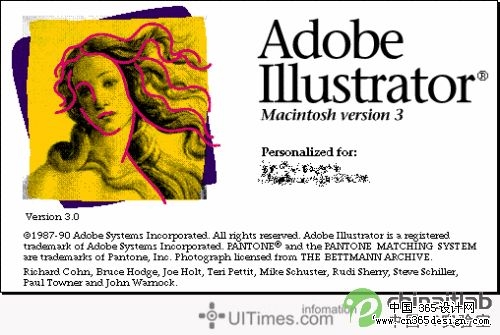 Illustrator各历史版本启动画面_天极设计在线整理