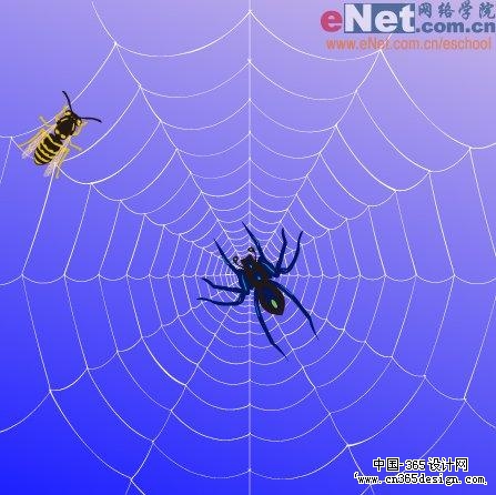 Illustrator设计蜘蛛网的2种制作方式