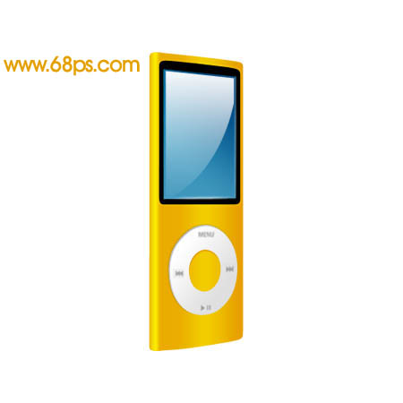 Photoshop鼠绘一个精美的ipod mp3