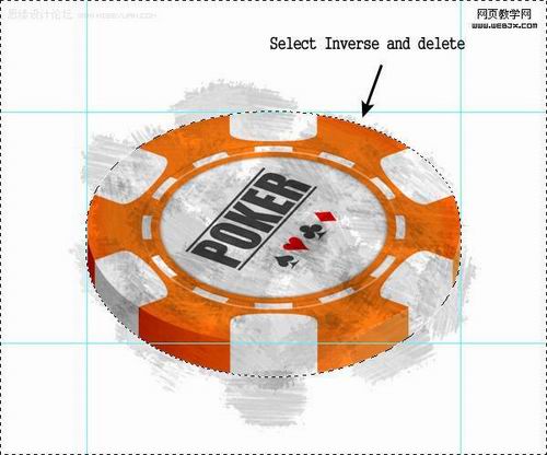 PhotoShop绘制立体的赌场筹码