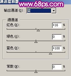 把模糊的人物照片转成可爱的淡紫色手绘效果